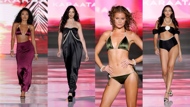 Nur Karaata bei der Miami Swim Week 2025
