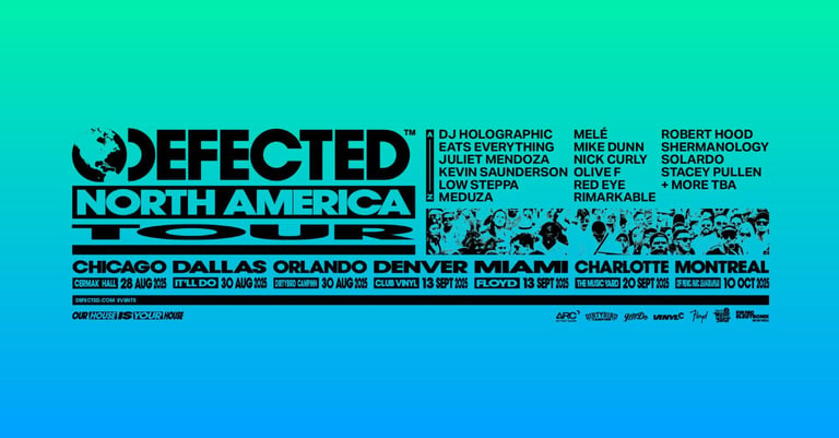 Defected announces six date North American Tour