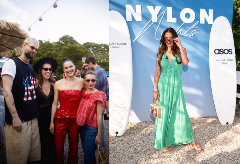 Emma Roberts e Bethenny Frankel brillano alla residenza NYLON al Surf Lodge