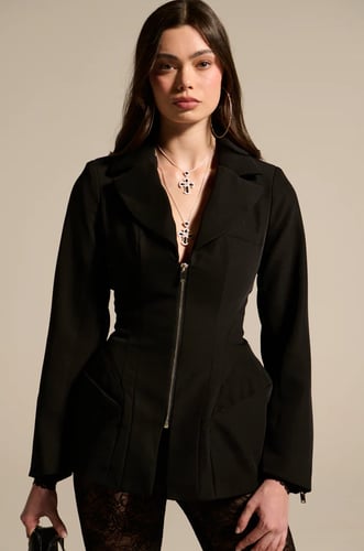 CORTEZ PEPLUM BLAZER