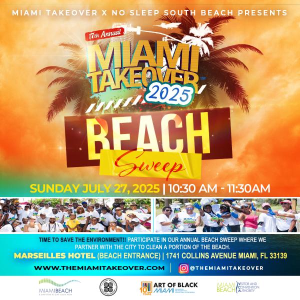 The Miami Takeover Is Returning To Miami Beach Next Week