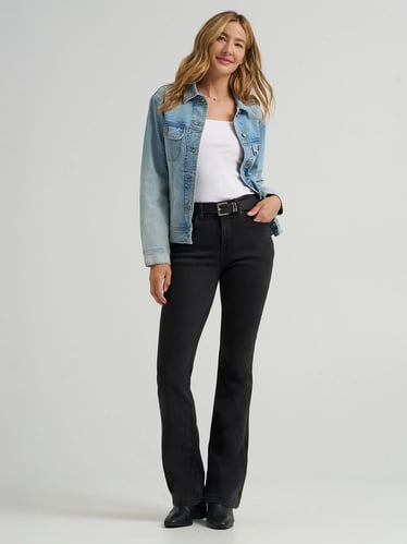 Ultra Lux Comfort mit Flex Motion Bootcut-Jeans für Damen