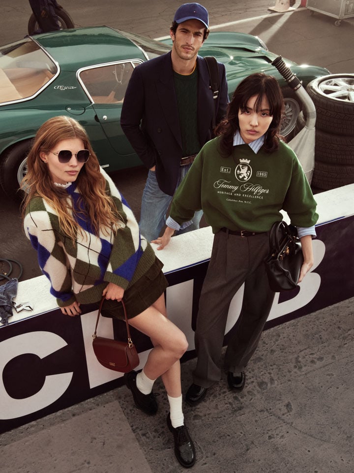 Tommy Hilfiger apresenta a campanha outono 2025 "The Hilfiger Racing Club"
