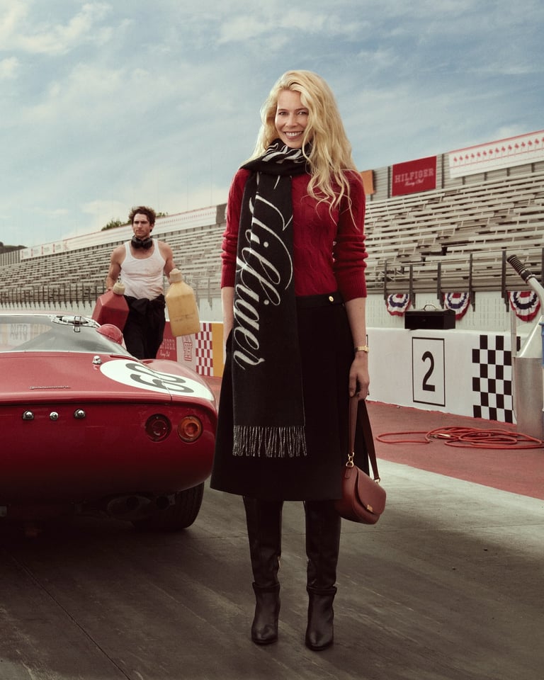 Tommy Hilfiger apresenta a campanha outono 2025 "The Hilfiger Racing Club"