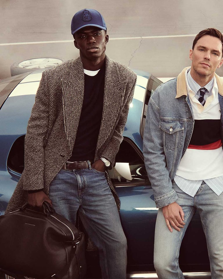 Tommy Hilfiger apresenta a campanha outono 2025 "The Hilfiger Racing Club"