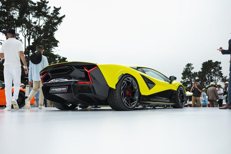 Automobili Lamborghini Unveils Fenomeno: Limited-Edition V12 Hybrid Masterpiece at The Quail