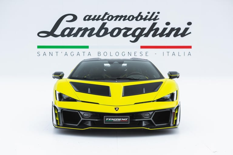 Automobili Lamborghini Unveils Fenomeno: Limited-Edition V12 Hybrid Masterpiece at The Quail