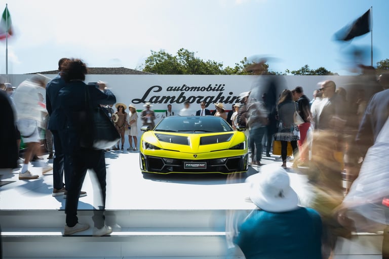 Automobili Lamborghini Unveils Fenomeno: Limited-Edition V12 Hybrid Masterpiece at The Quail