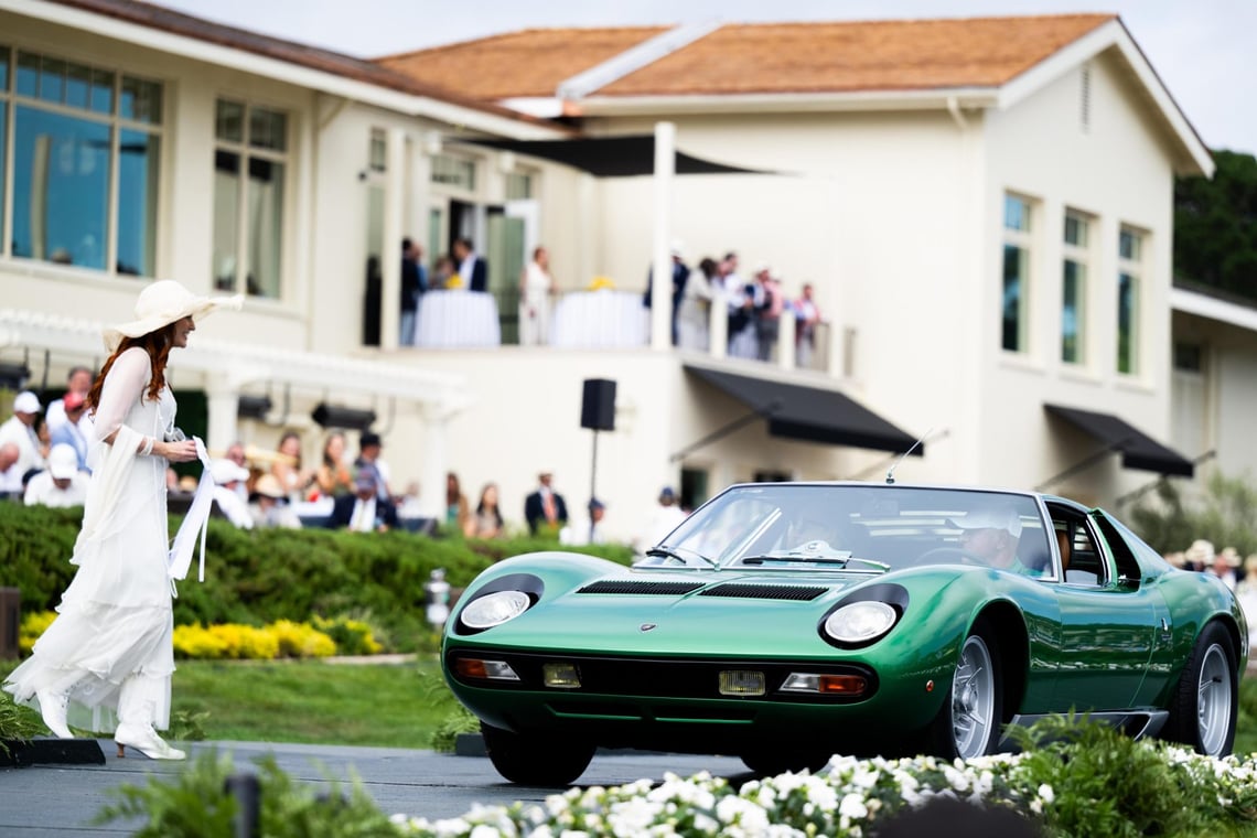 Automobili Lamborghini présente l'art automobile italien au 74e concours d'élégance de Pebble Beach
