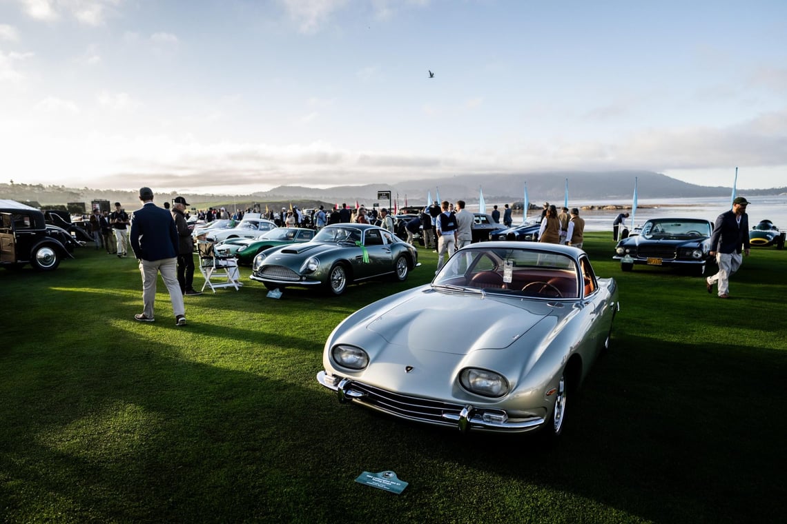 Automobili Lamborghini présente l'art automobile italien au 74e concours d'élégance de Pebble Beach