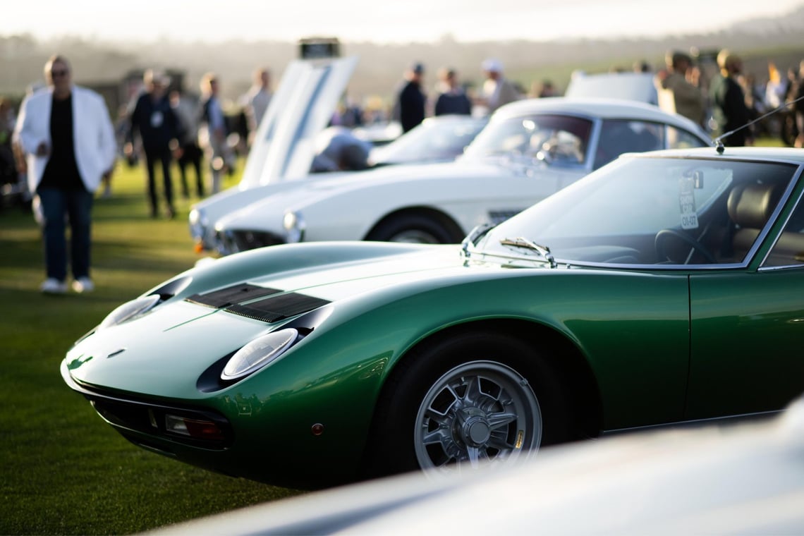 Automobili Lamborghini présente l'art automobile italien au 74e concours d'élégance de Pebble Beach