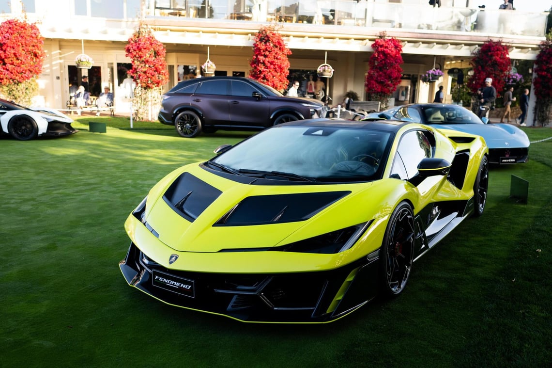 Automobili Lamborghini présente l'art automobile italien au 74e concours d'élégance de Pebble Beach
