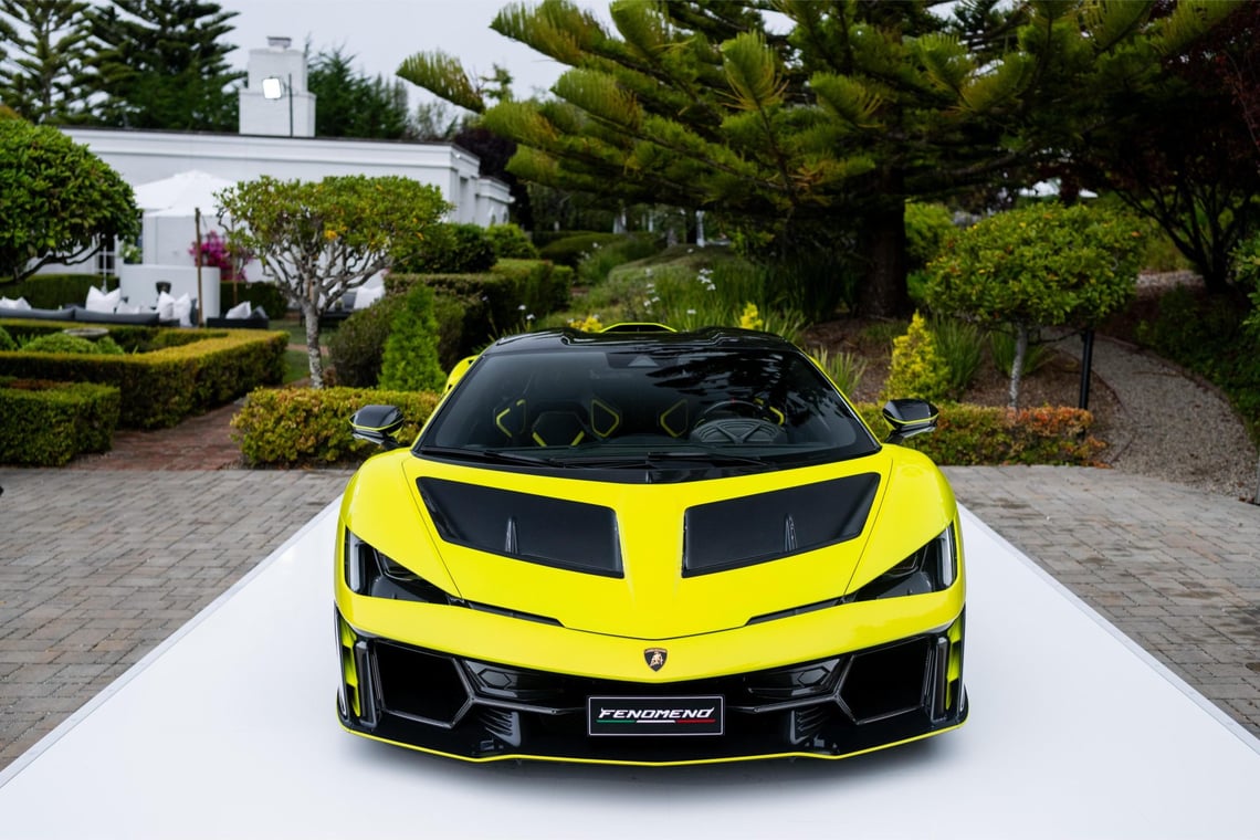 Automobili Lamborghini présente l'art automobile italien au 74e concours d'élégance de Pebble Beach