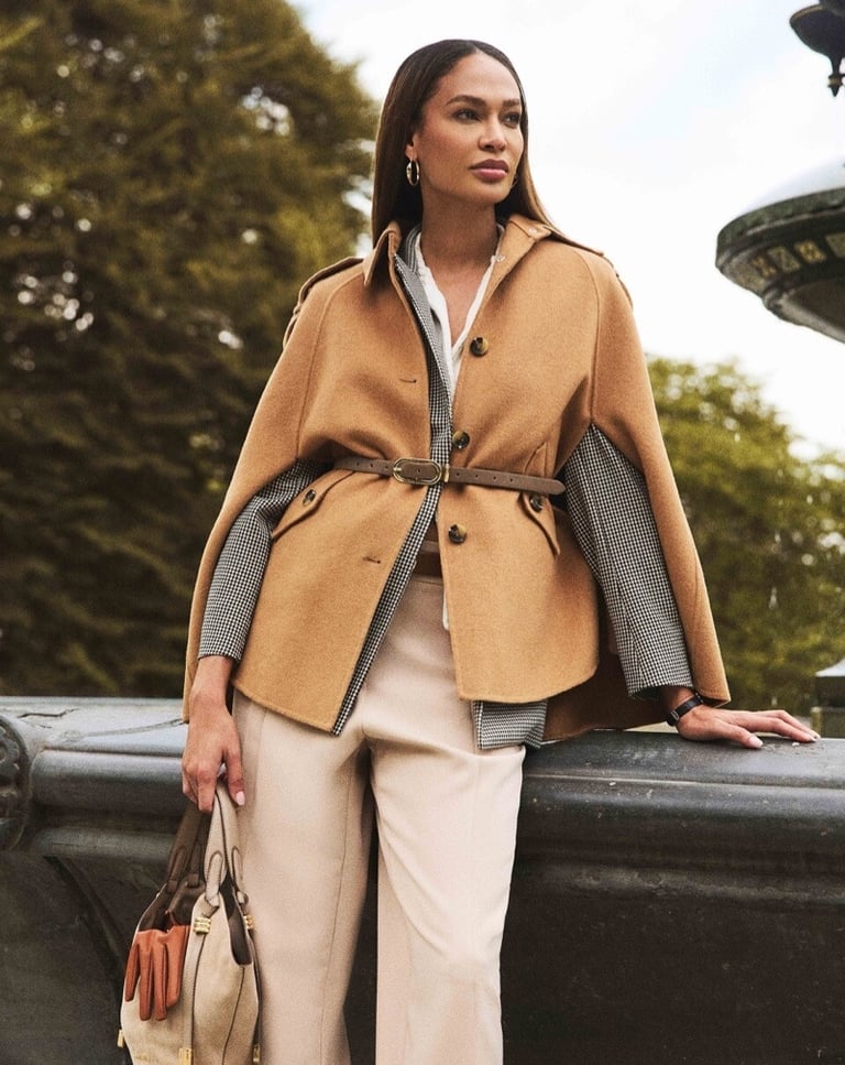Candice Swanepoel & Joan Smalls Are BFF Chic in Anne Klein Fall 2025 Campaign
