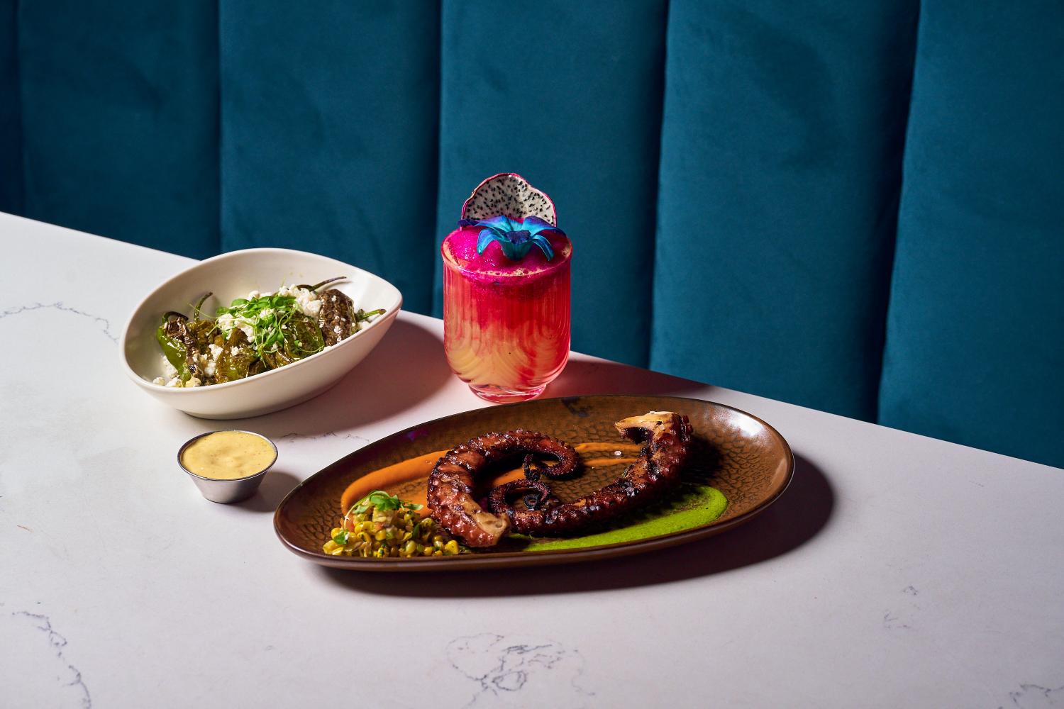 GRILLED AJI PANCA OCTOPUS