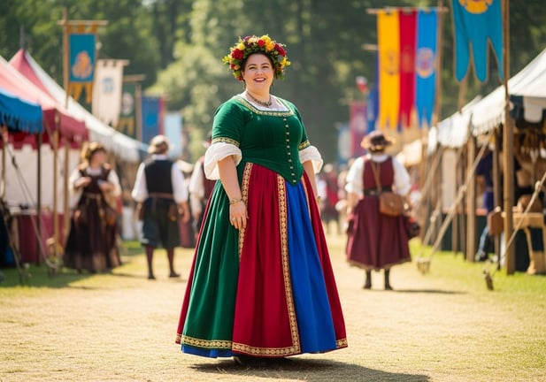 How to Nail Renaissance Fair Style When You're Not a Size 6
