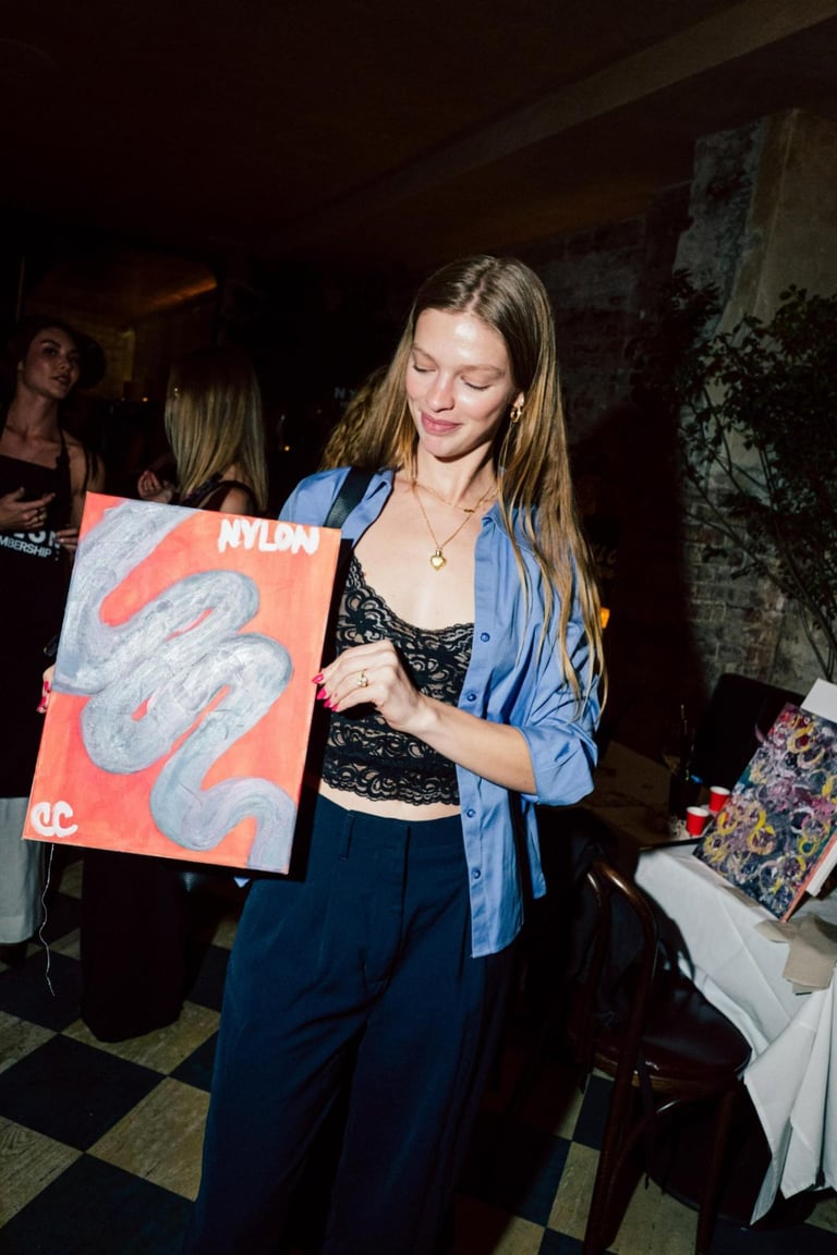 I soci di NYLON ospitano la serata d'arte più piccante della città