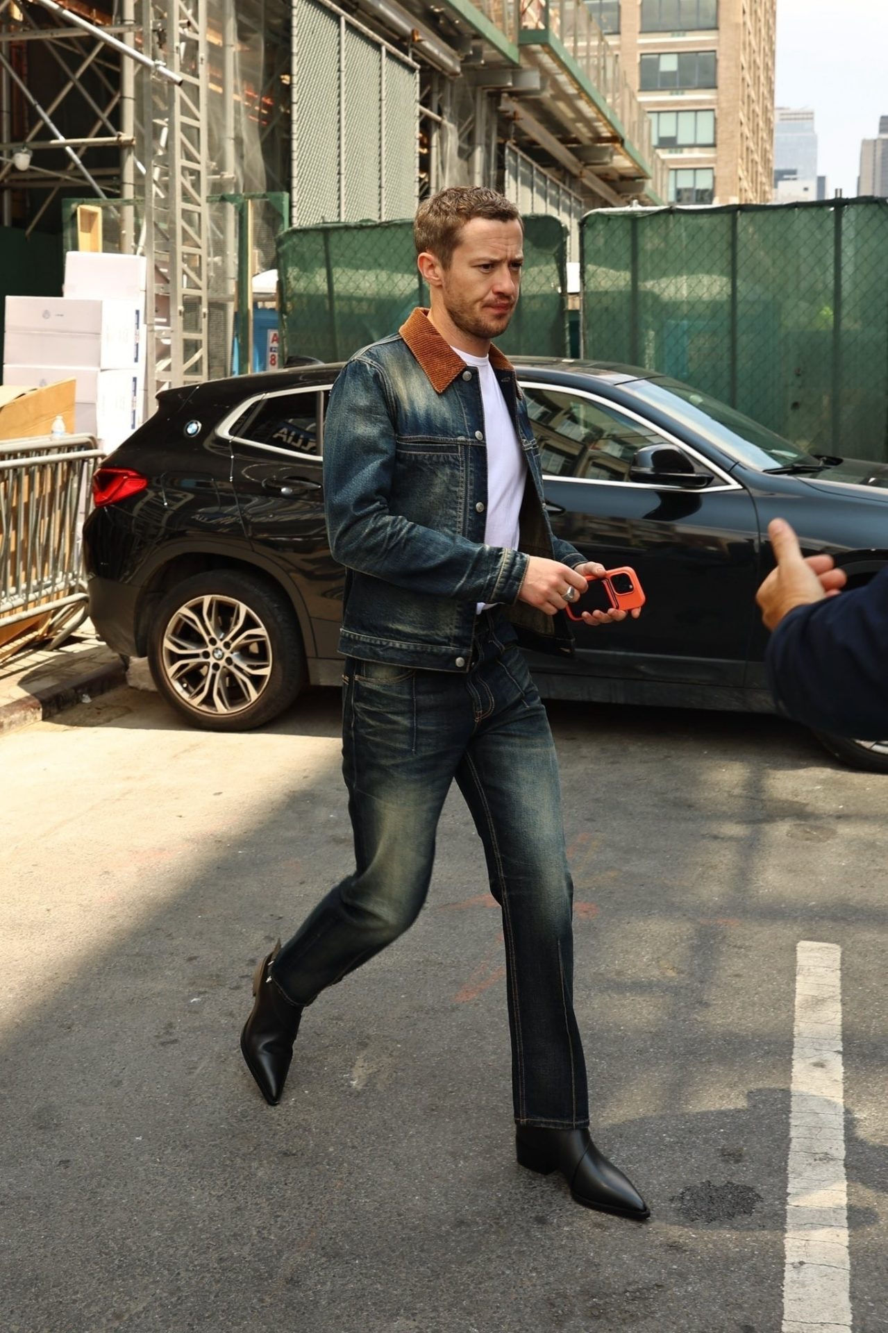 Joseph Quinn wears McQueen in New York