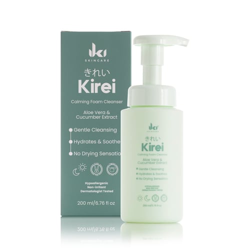 KIREI Espuma de limpeza calmante