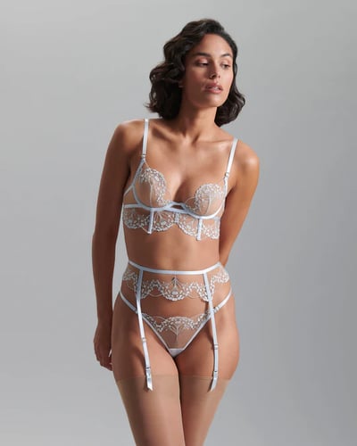 Marisa Ice Water Blue/Sheer