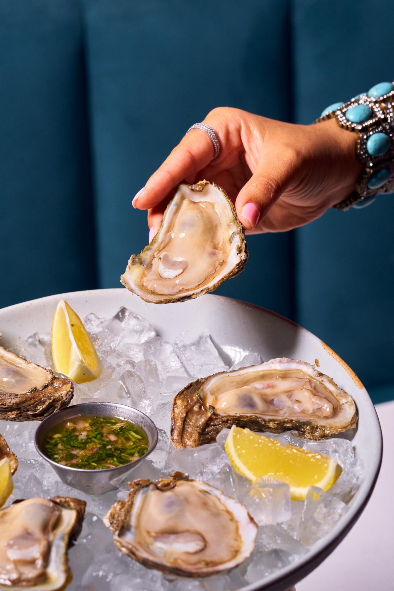 Today_s Oyster with Mojo verde mignonette
