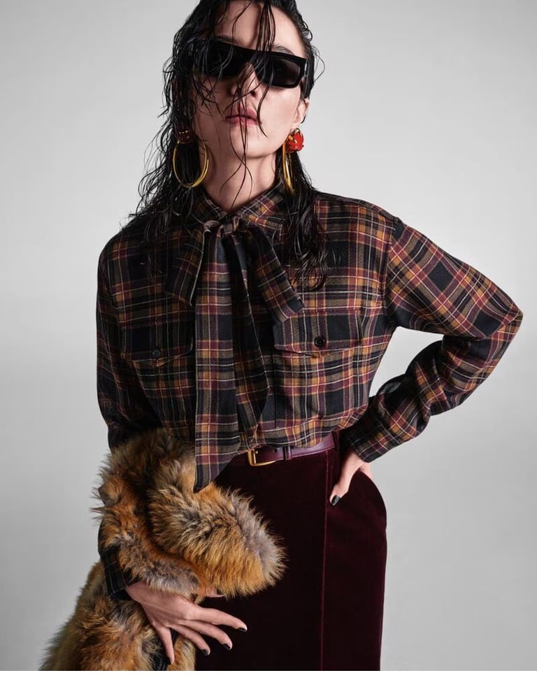 Hailey Bieber Takes Center Stage in Saint Laurent Fall 2025 Campaign