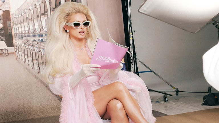 Paris Hilton diventa ambasciatrice globale di Paul Mitchell nella campagna XO Your Pro