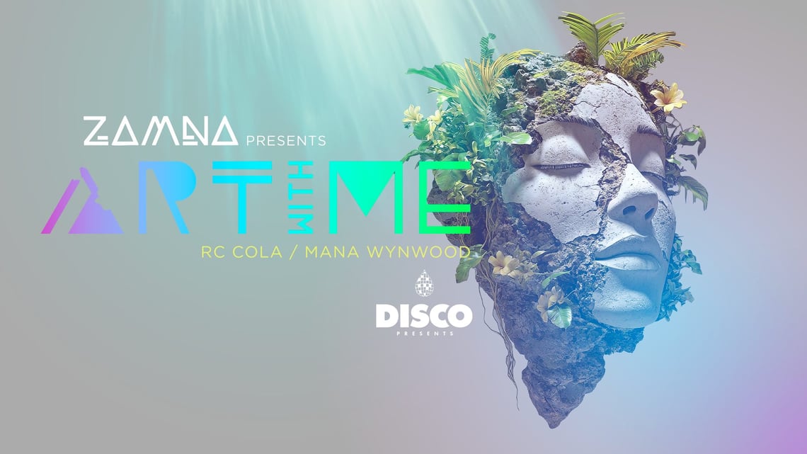 Zamna Presents Art With Me Miami At RC Cola with Disco Presents