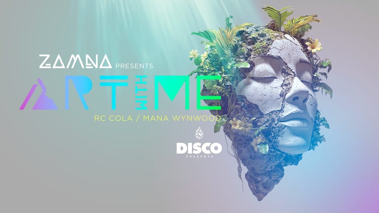 Zamna präsentiert Kunst mit mir Miami bei RC Cola mit Disco Presents