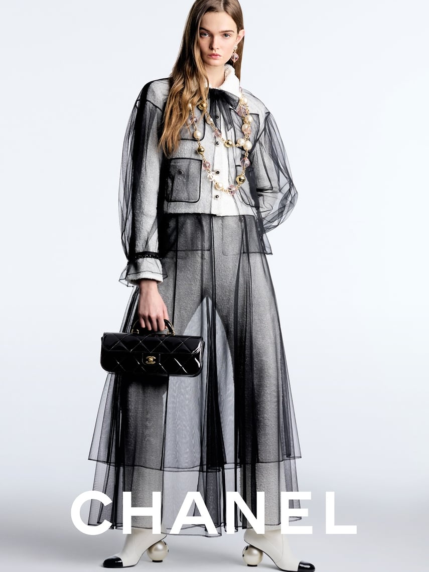 Lulu Tenney Wears Chanel Fall-Winter 2025-26 Fashion Collection