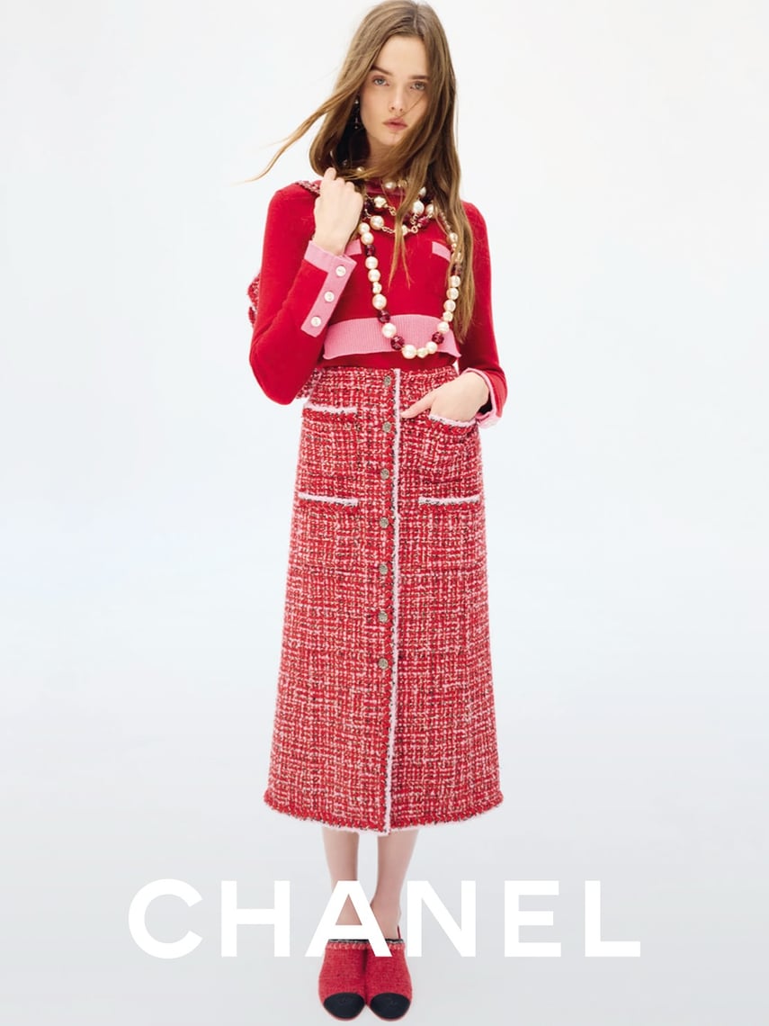 Lulu Tenney Wears Chanel Fall-Winter 2025-26 Fashion Collection