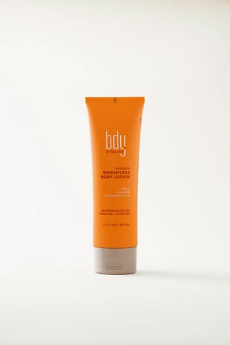 Schwerelose Körperlotion