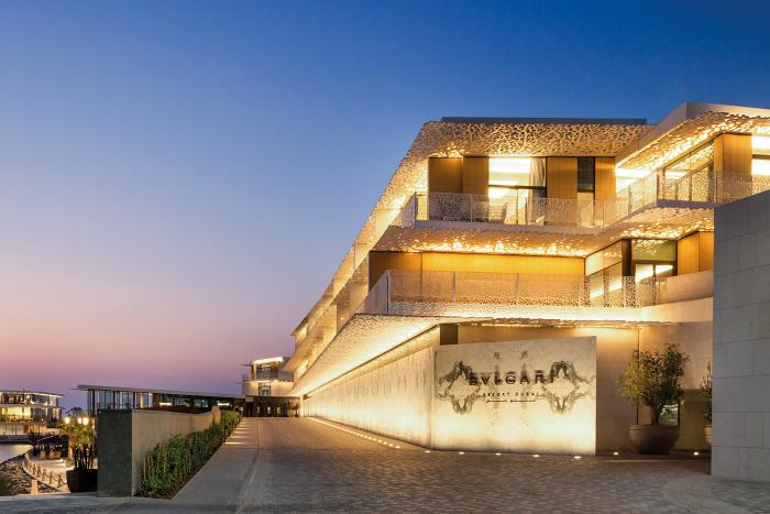 Bulgari Dubai entrance
