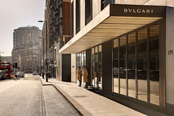 Bulgari London entrance