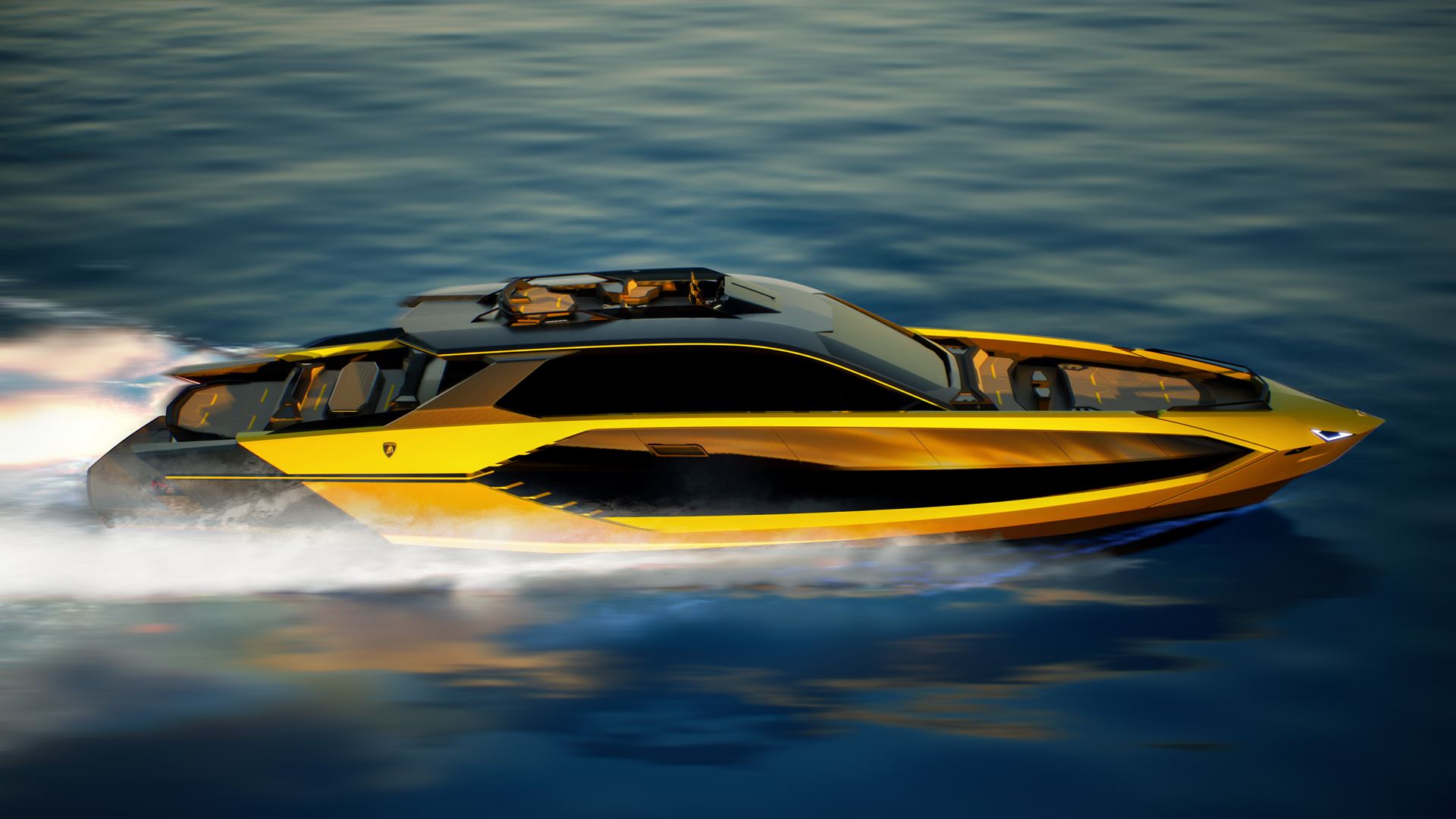 Lamborghini x TISG представили 101-футовую яхту