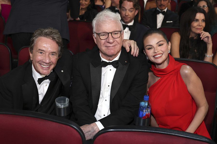 Only Murders in the Building's Martin Short, Steve Martin and Selena Gomez