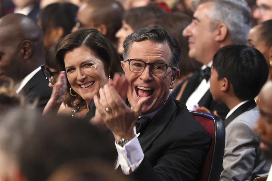 Stephen Colbert and Evelyn McGee-Colbert