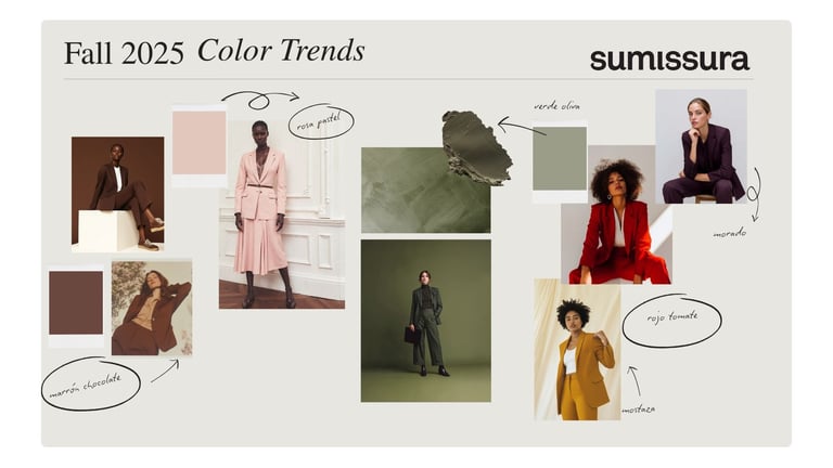 Sumissura HerbstWinter 2025 Farbtrends