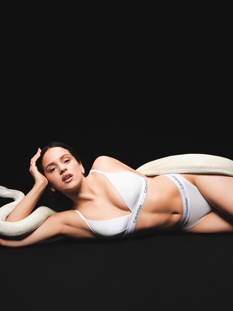 Rosalía Fronts Calvin Klein’s Fall 2025 Underwear Campaign