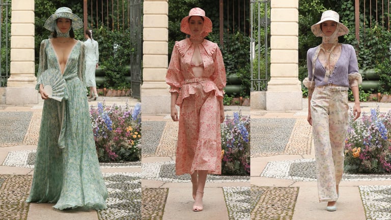 Luisa Beccaria presenta: SS26 "Anima in fiore - Atelier d'Été