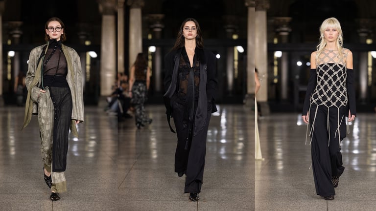 Défilé Keqiao SS26 à la Semaine de la mode de Milan