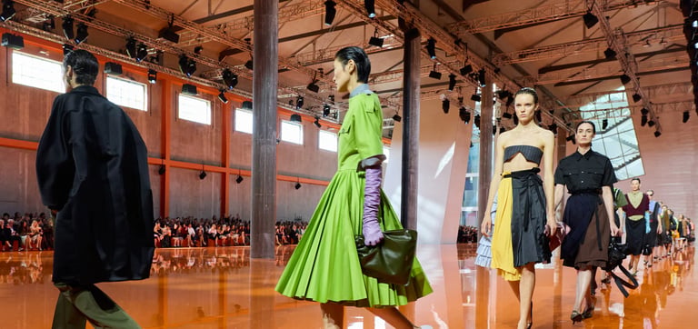 Prada Spring-Summer 2026 Womenswear show “Body of Composition“