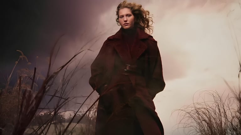 Max Mara Fall/Winter 2025: A Ghostly Love in Motion