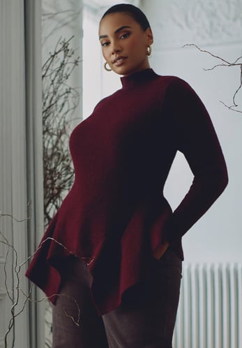 Peplum Sweater