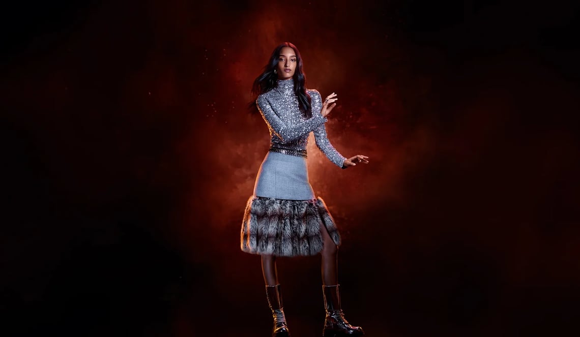 Rabanne Fall-Winter 2025 Campaign Featuring Mona Tougaard
