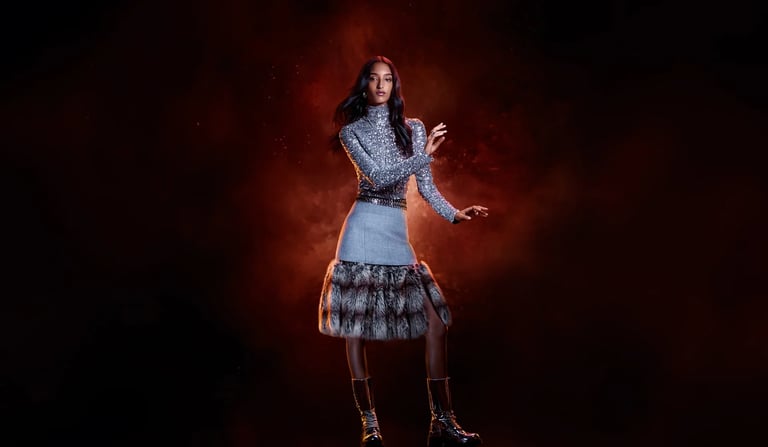 Rabanne Fall-Winter 2025 Campaign Featuring Mona Tougaard