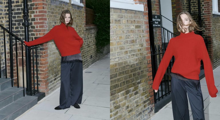 Lulu Tenney Stuns in Massimo Dutti Fall 2025 City Walk Editorial