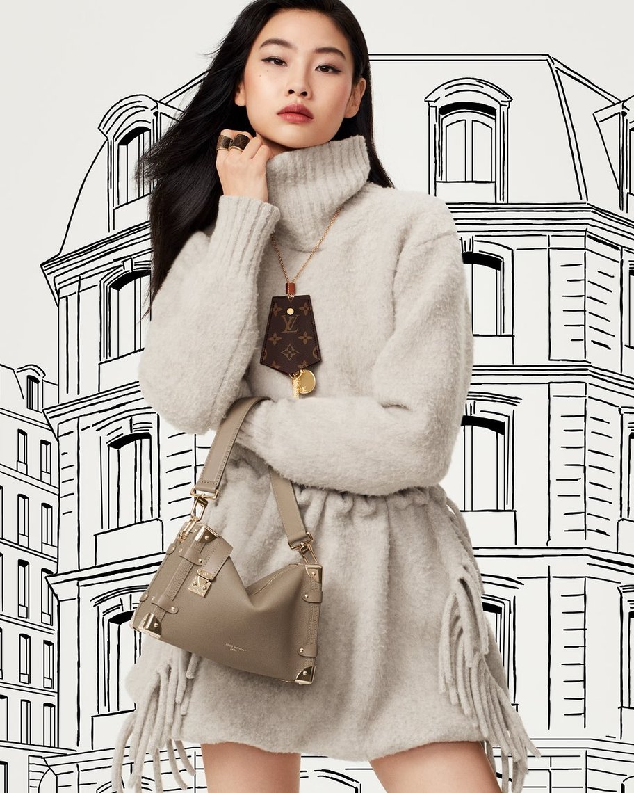 Emma Stone stars in Louis Vuitton fall-winter 2025 handbag campaign