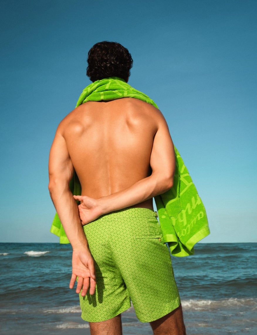 Automobili Lamborghini × Orlebar Brown Launch a Beachwear Capsule That Drives Home Luxury