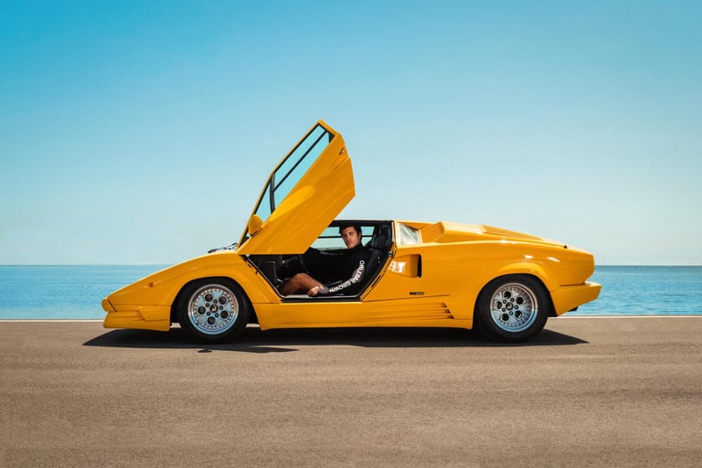 Automobili Lamborghini x Orlebar Brown Launch a Beachwear Capsule That Drives Home Luxury